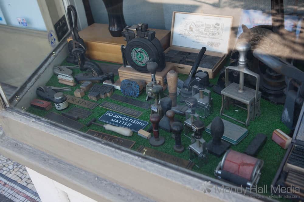 Interesting stuff in old shops in Oakland
