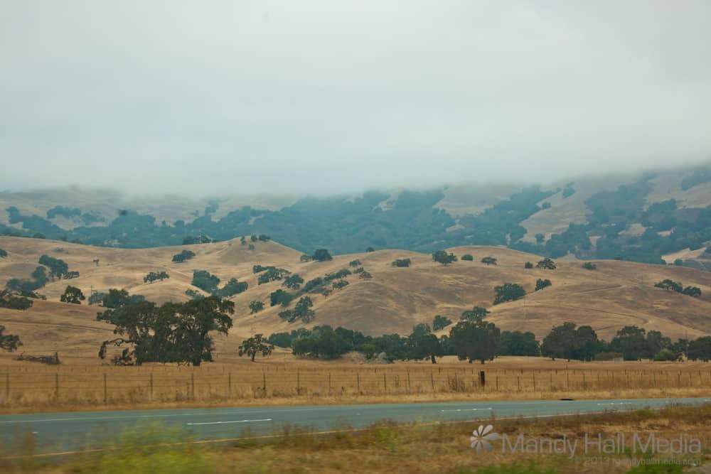Low hanging cloud
