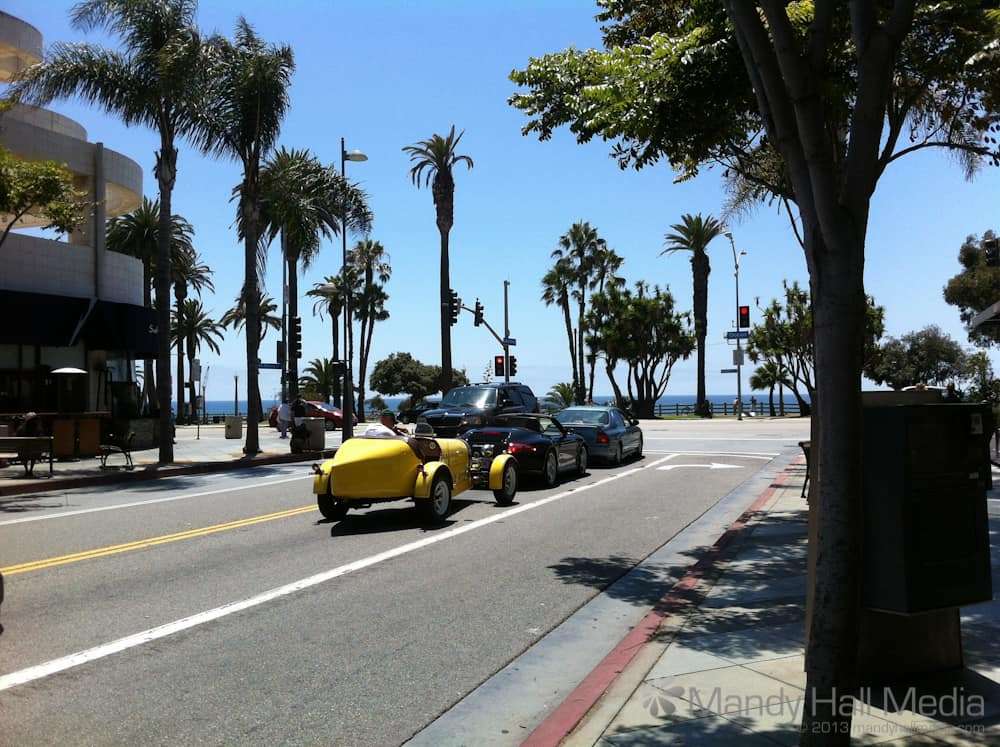 Great little car on Santa Monica Boulevard
