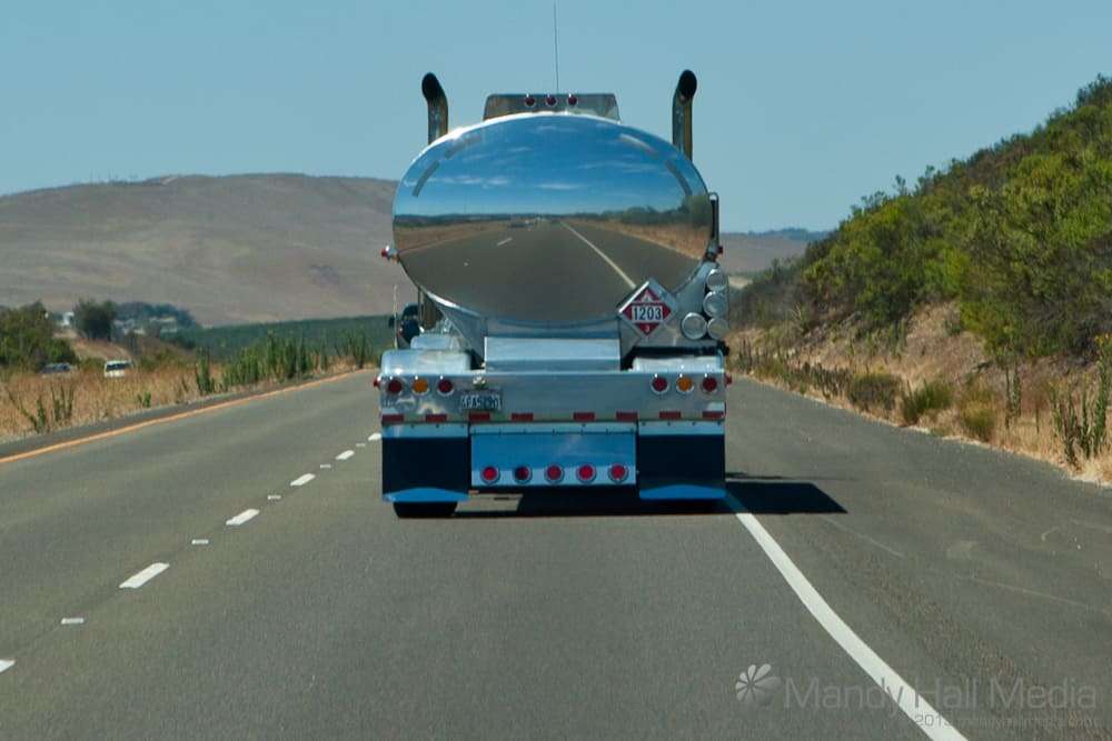 Very shiny truck