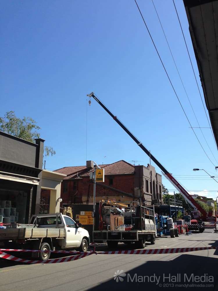 The demise of the Station Hotel.