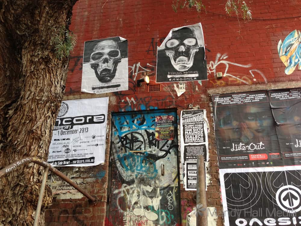 Interesting paste ups