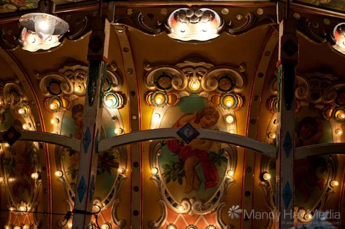Merry Go Round at Fairground Follies, Antique Mechanical Music Museum.
