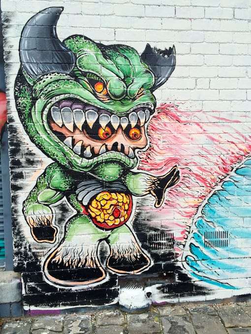 Cool monster thing in Prahran