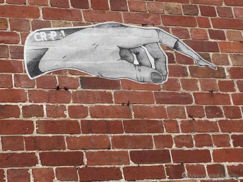 Not sure what it’s pointing to