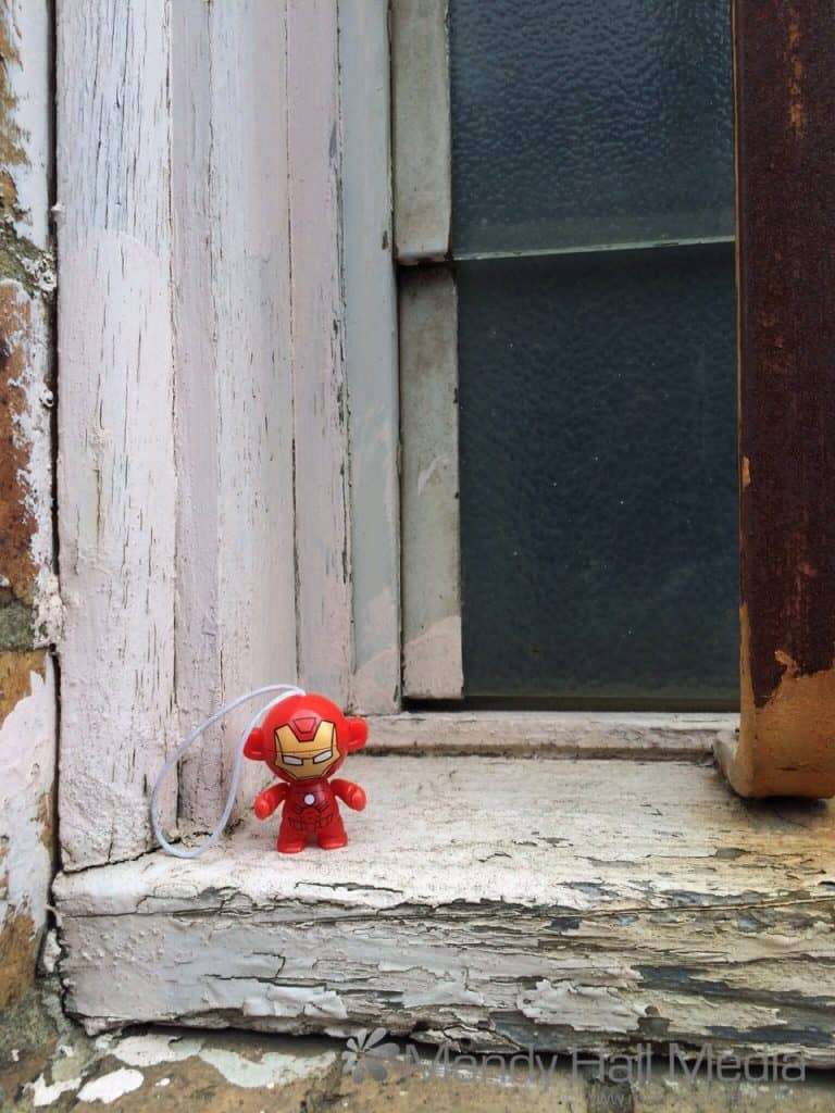 Iron Man. Found object.
