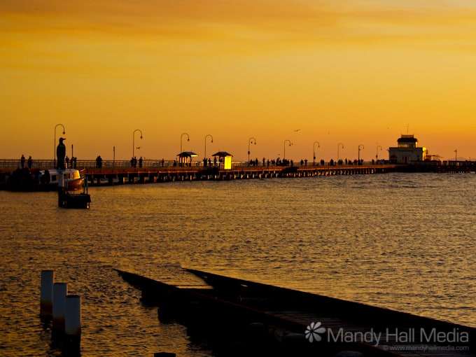 More sunset in St Kilda.