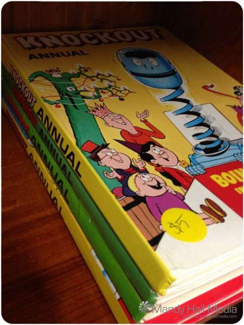 Annuals in an op shop. You don’t see these around much any more.