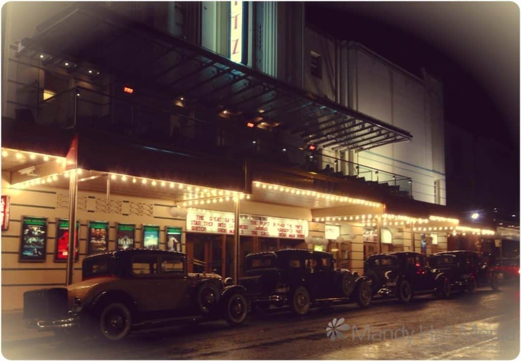 People arrived in style to see The Great Gatsby at The Ritz