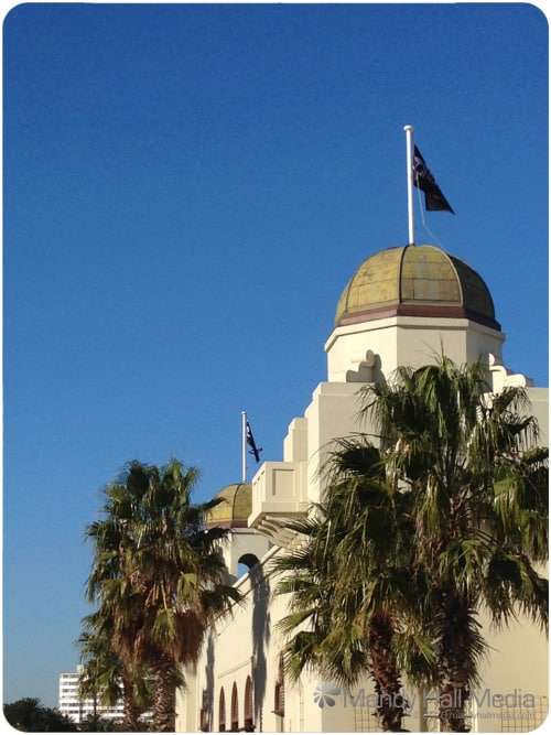The domes at St Kilda Sea Baths