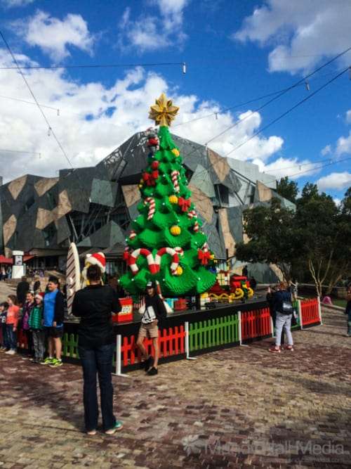 Lego Christmas in Federation Square