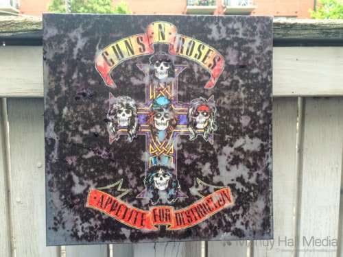 Guns ‘N Roses out with the rubbish