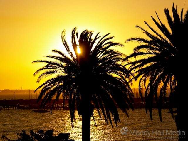 Sunset in St Kilda