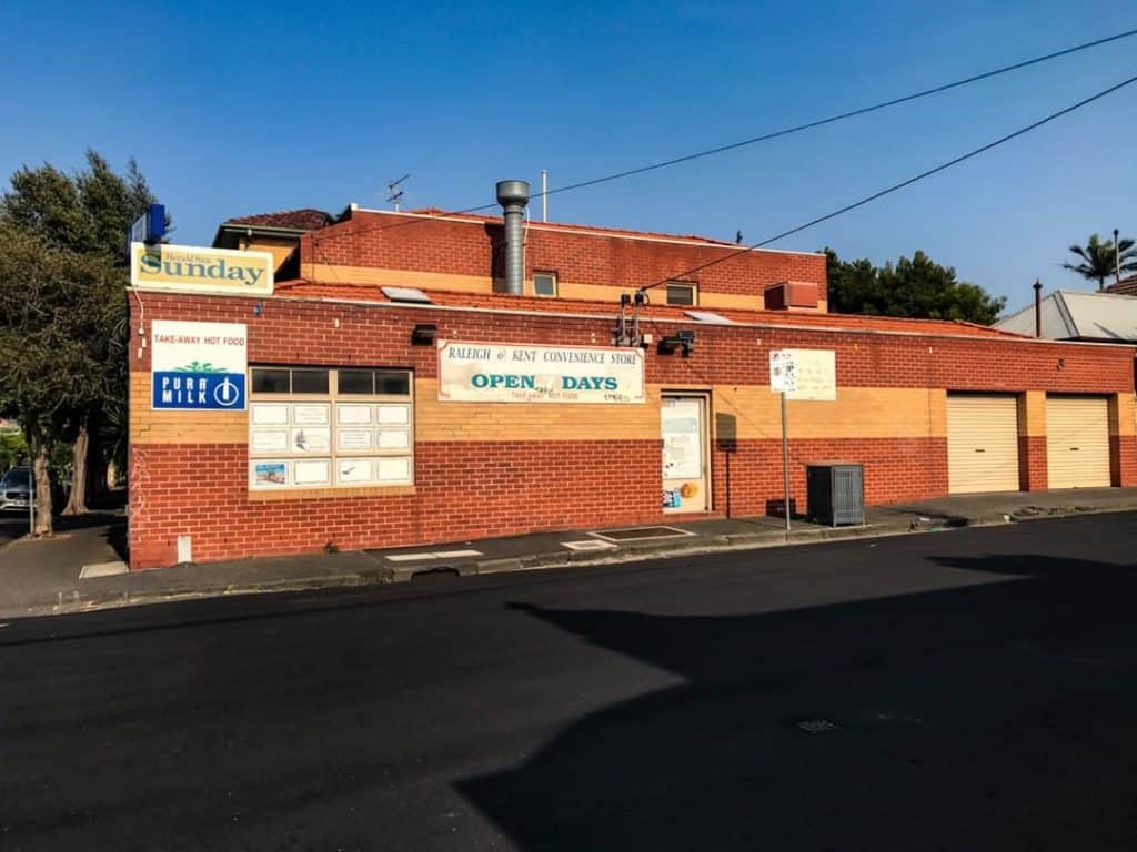 Old milk bar