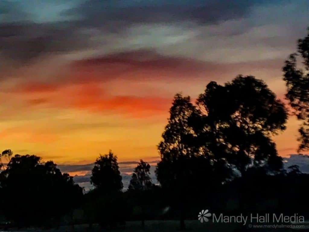 Red sunset