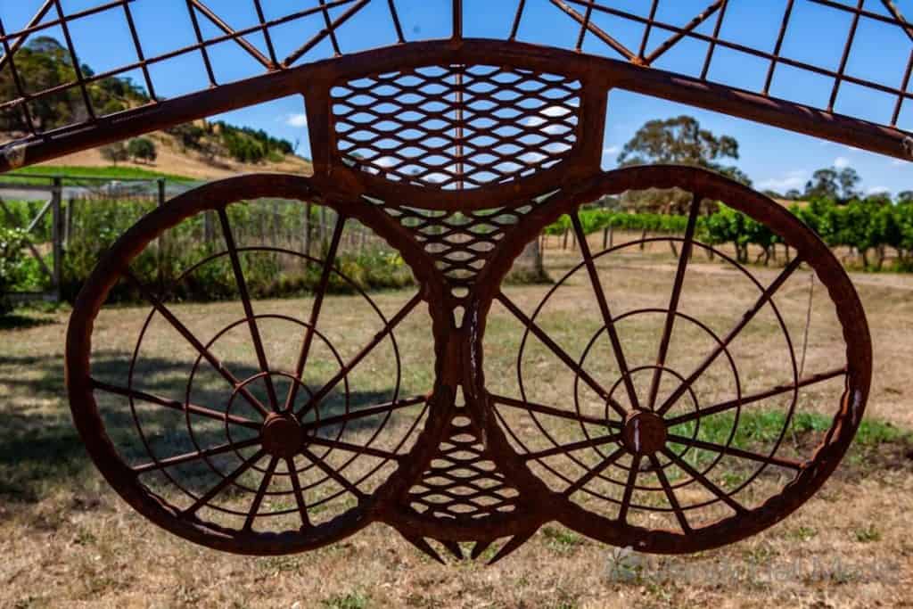 Crazy Dragonfly by Moz Moersi at Art in the Vines at Hanging Rock Winery