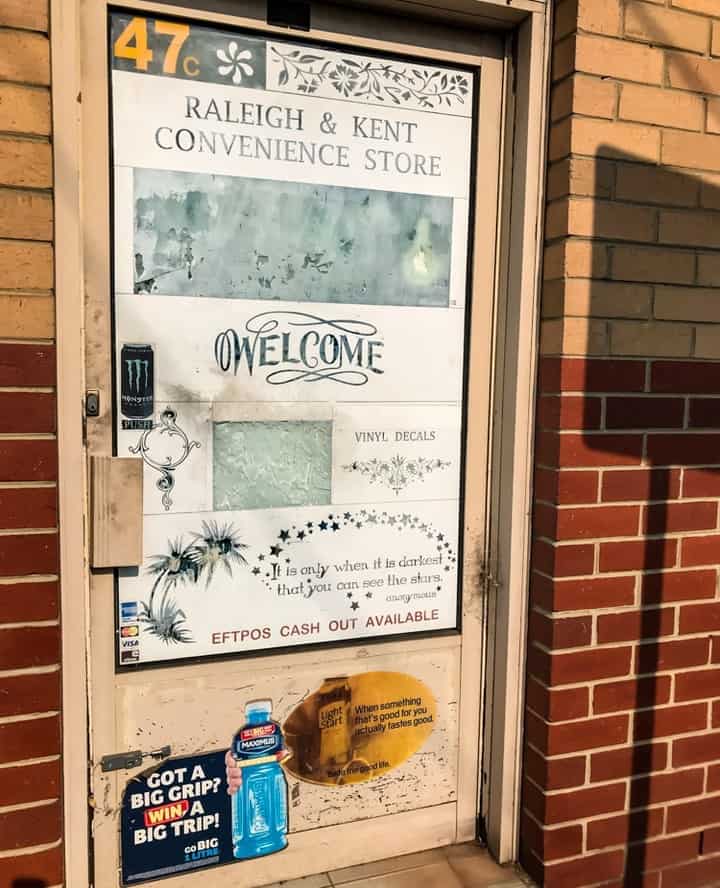 Old milk bar