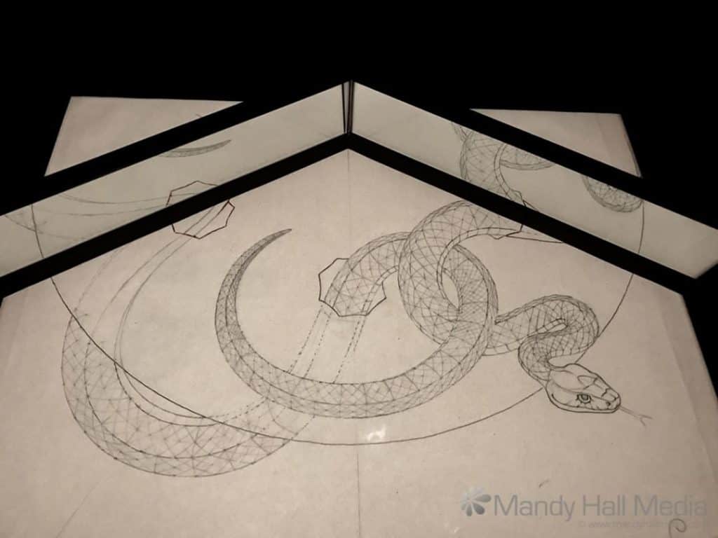 Escher snake