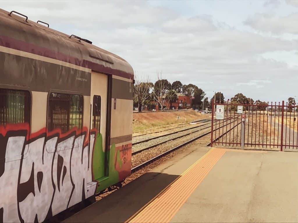 Murchison East railway station
