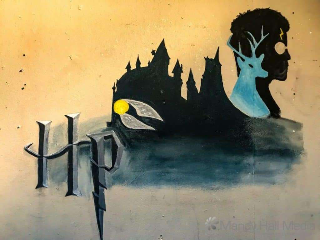 Harry Potter mural