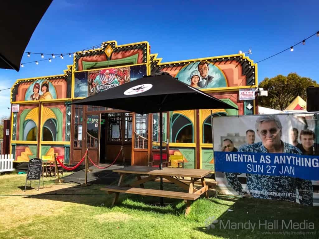 The Spiegeltent in Barwon Heads