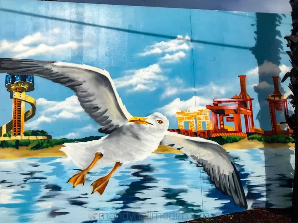 Mural in Botany
