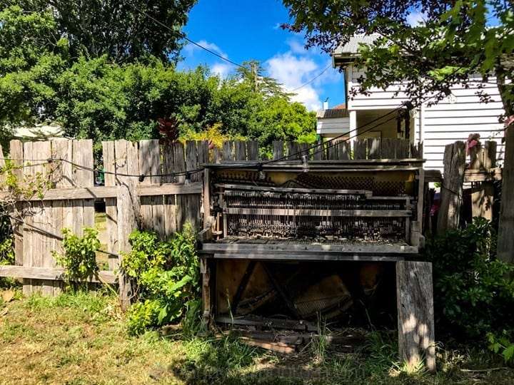 Old piano, probably needs tuning